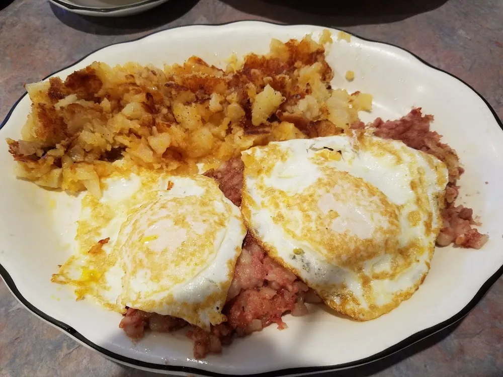 2 Eggs Any Style with Corned Beef Hash